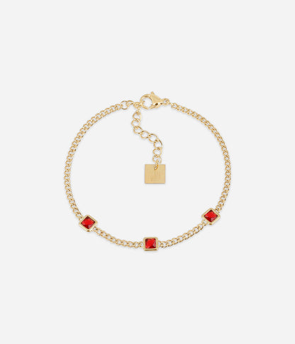 Bracelet Armel (Acier doré)