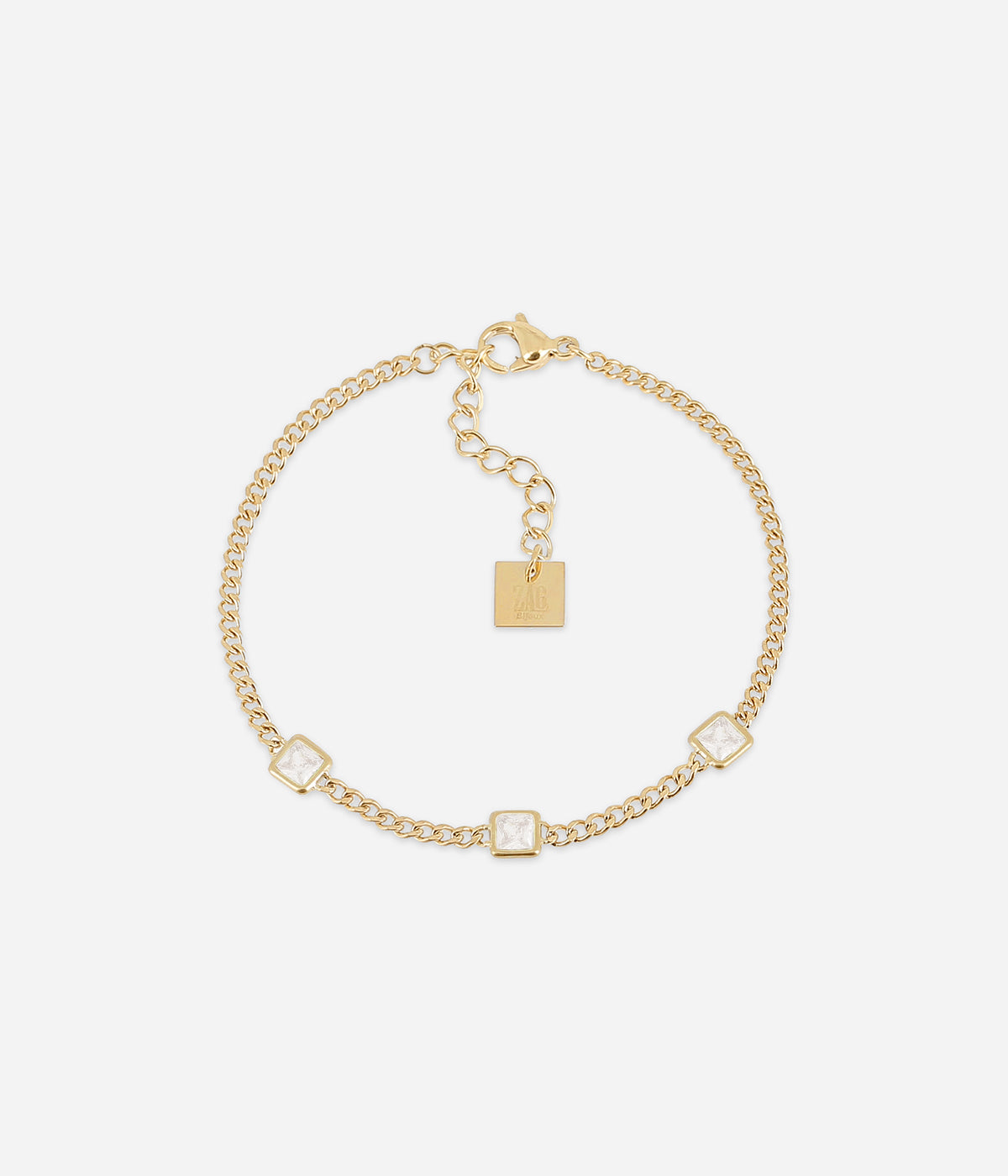 Bracelet Armel (Acier doré)