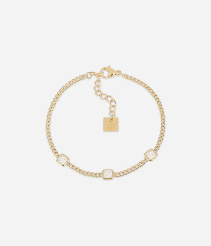 Bracelet Armel (Acier doré)