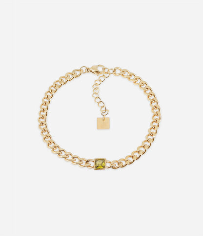 Bracelet Goustan (Acier doré)