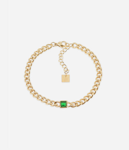 Bracelet Goustan (Acier doré)