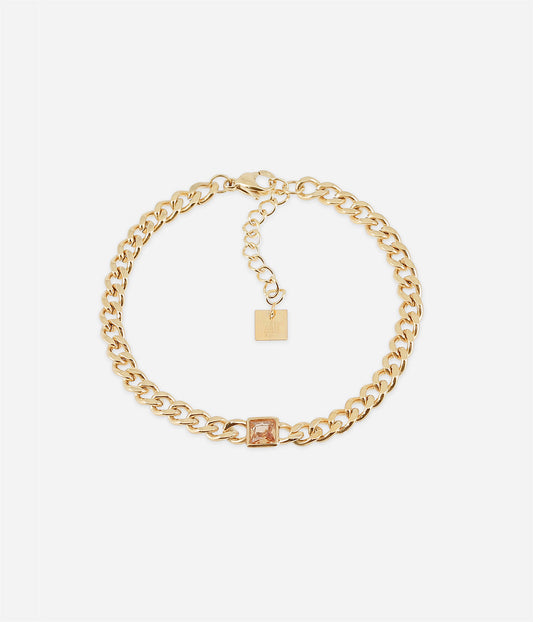 Bracelet Goustan (Acier doré)