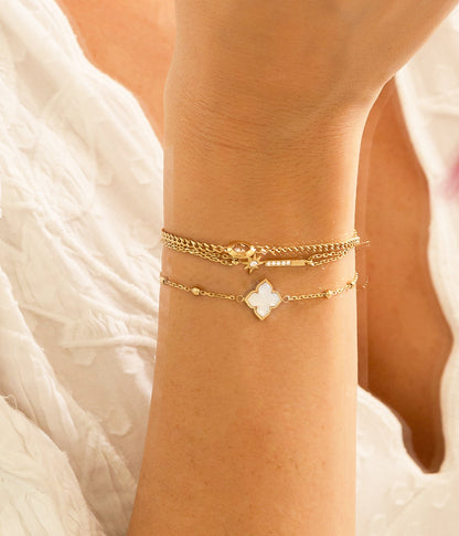 Bracelet Dispara (Acier doré)