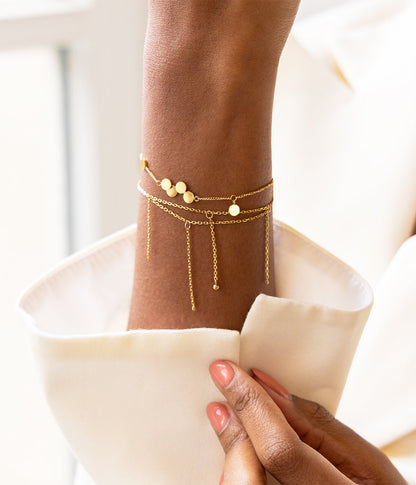 Bracelet Sesto (Acier doré)