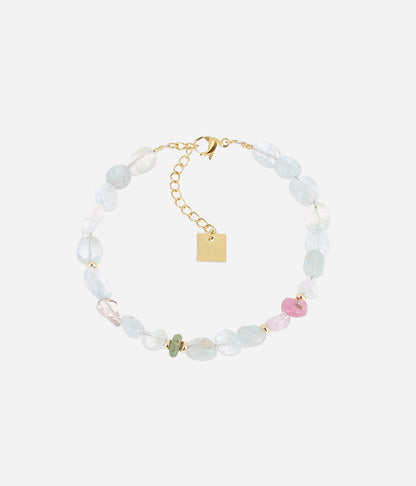 Bracelet Mariette (Acier doré)