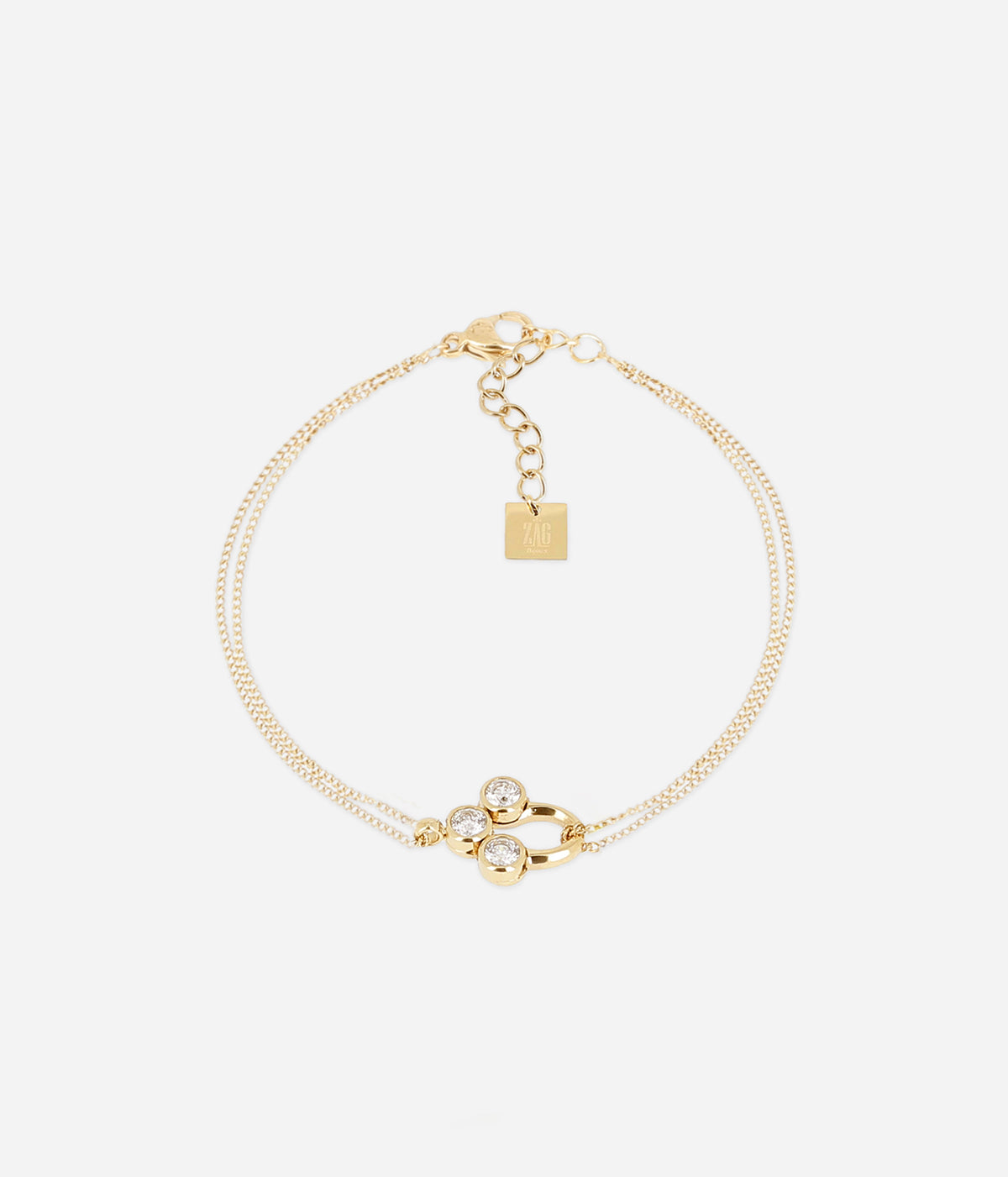 Bracelet Rossi (Acier doré)