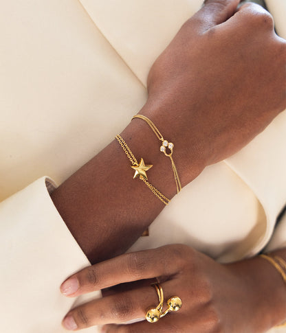 Bracelet Rossi (Acier doré)