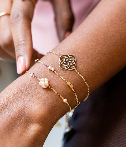 Bracelet Valda (Acier doré)