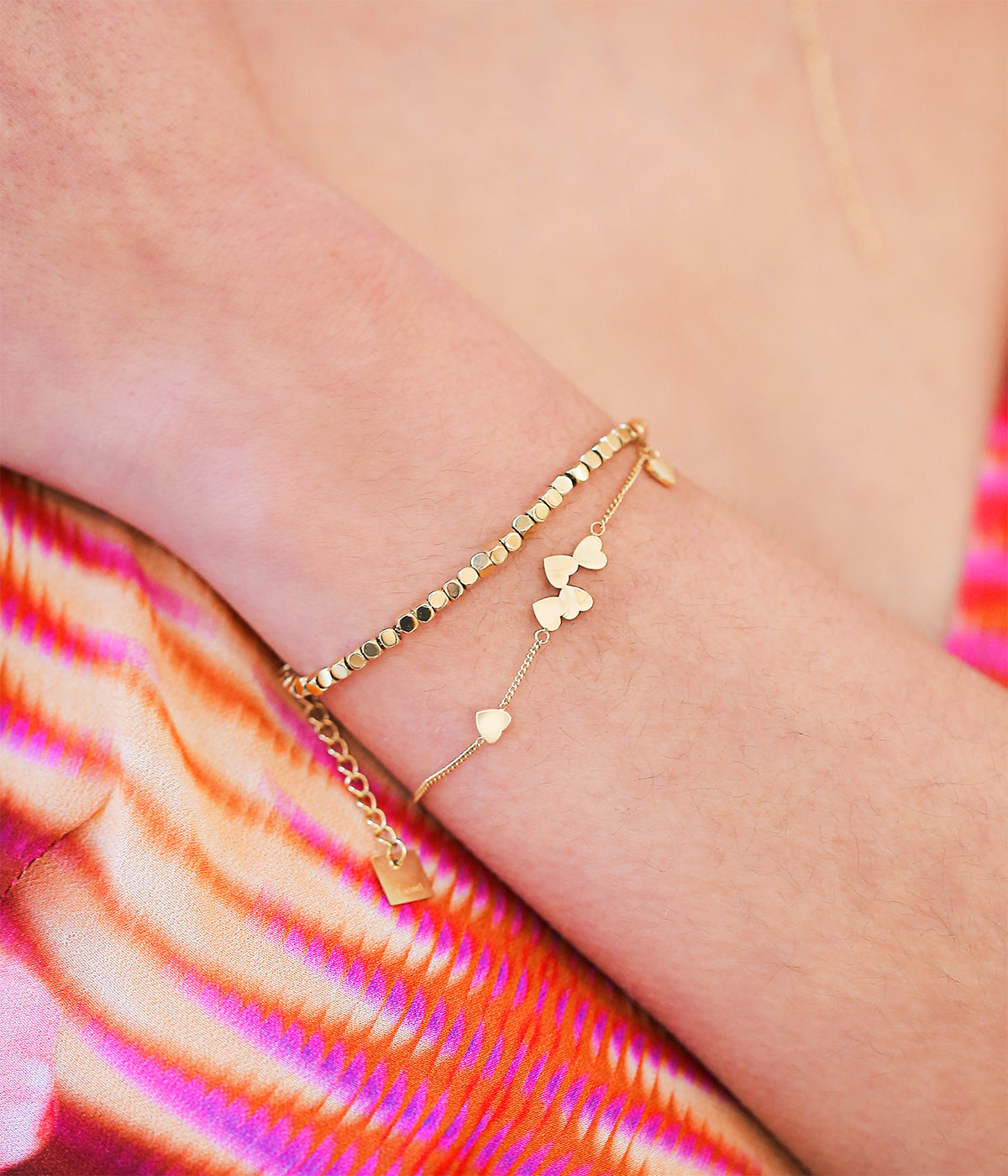 Bracelet Arisa (Acier doré)
