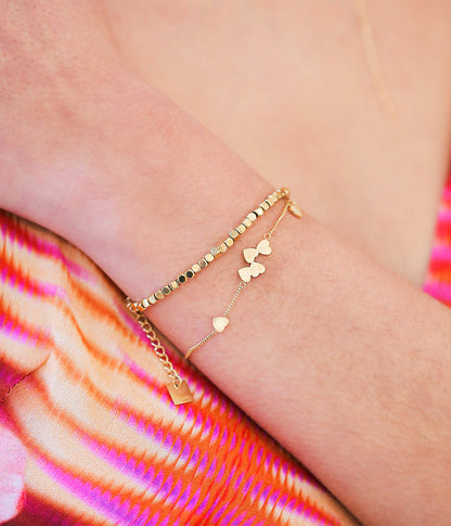 Bracelet Arisa (Acier doré)