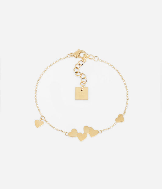 Bracelet Arisa (Acier doré)