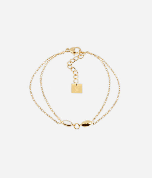 Bracelet Sesta (Acier doré)