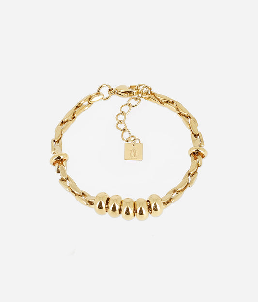 Bracelet Janet (Acier doré)