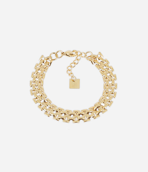 Bracelet Verbena (Acier doré)