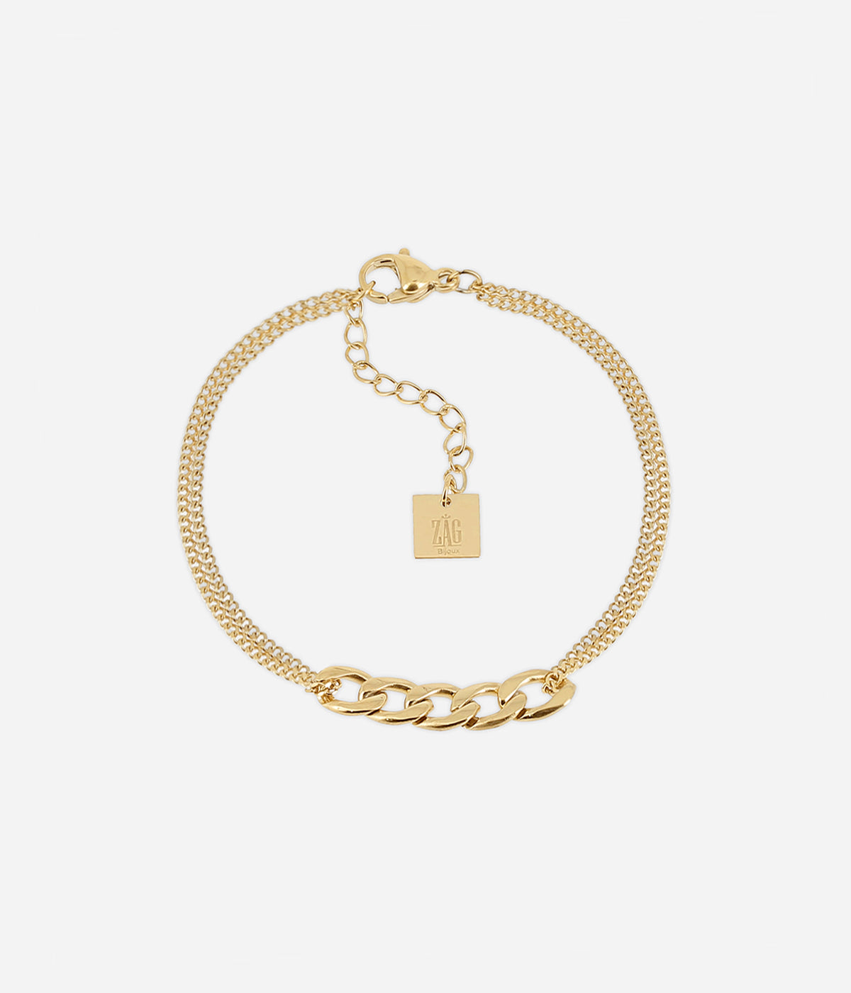 Bracelet Devin (Acier doré)