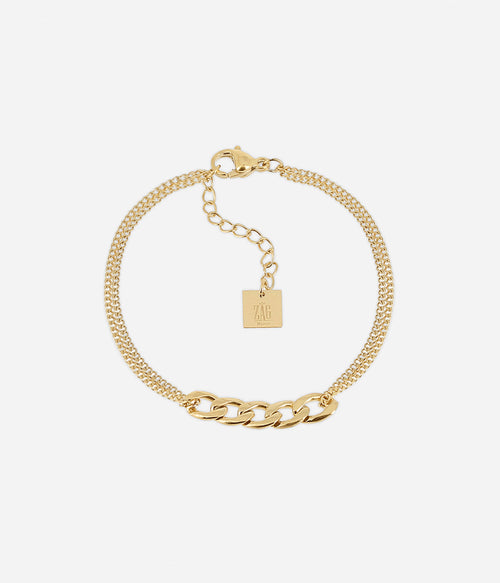 Bracelet Devin (Acier doré)
