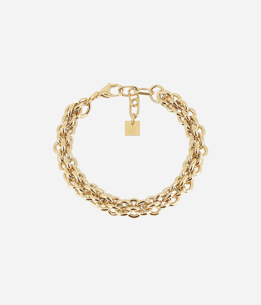 Bracelet Anteo (Acier doré)