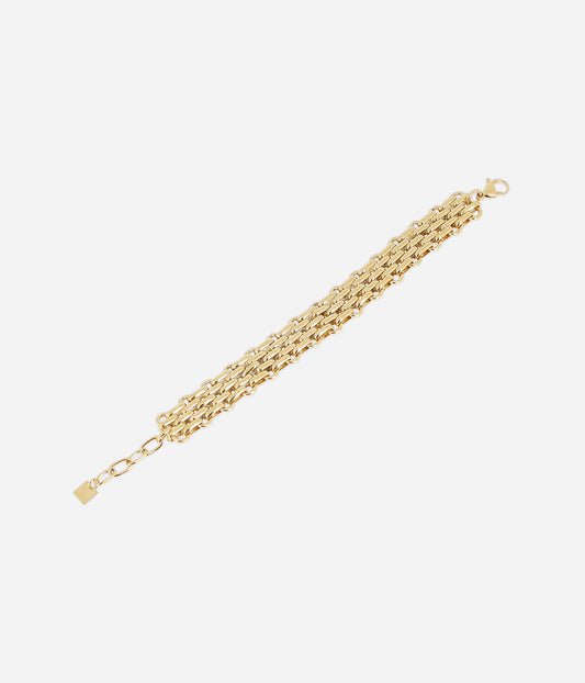 Bracelet Becky (Acier doré)