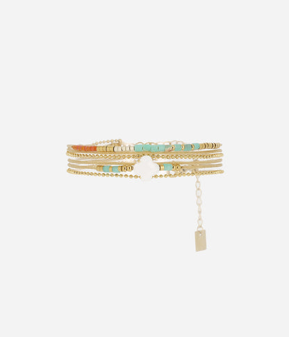 Bracelet Vela (Acier doré)