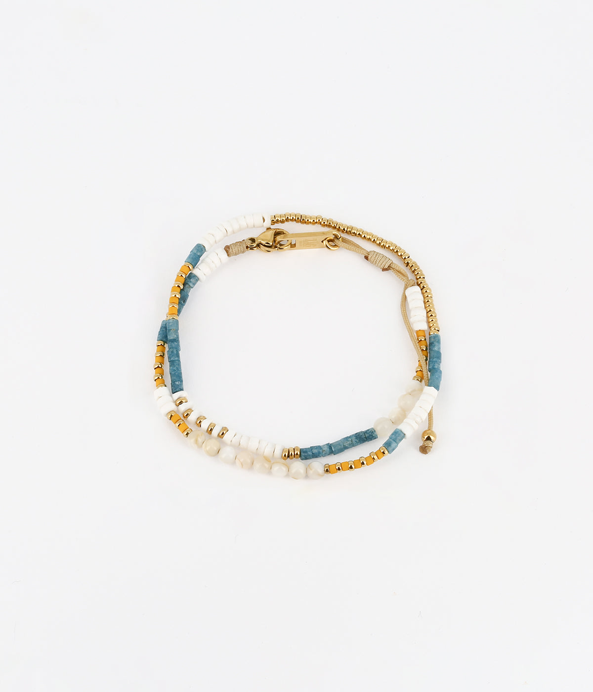 Bracelet Augustine (Acier doré)