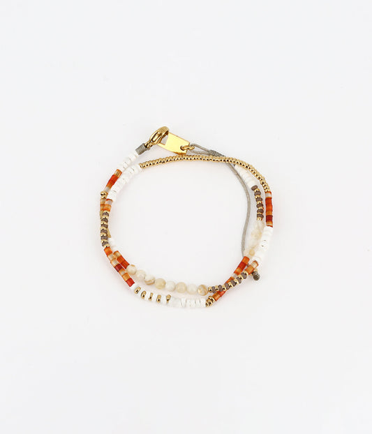 Bracelet Augustine (Acier doré)