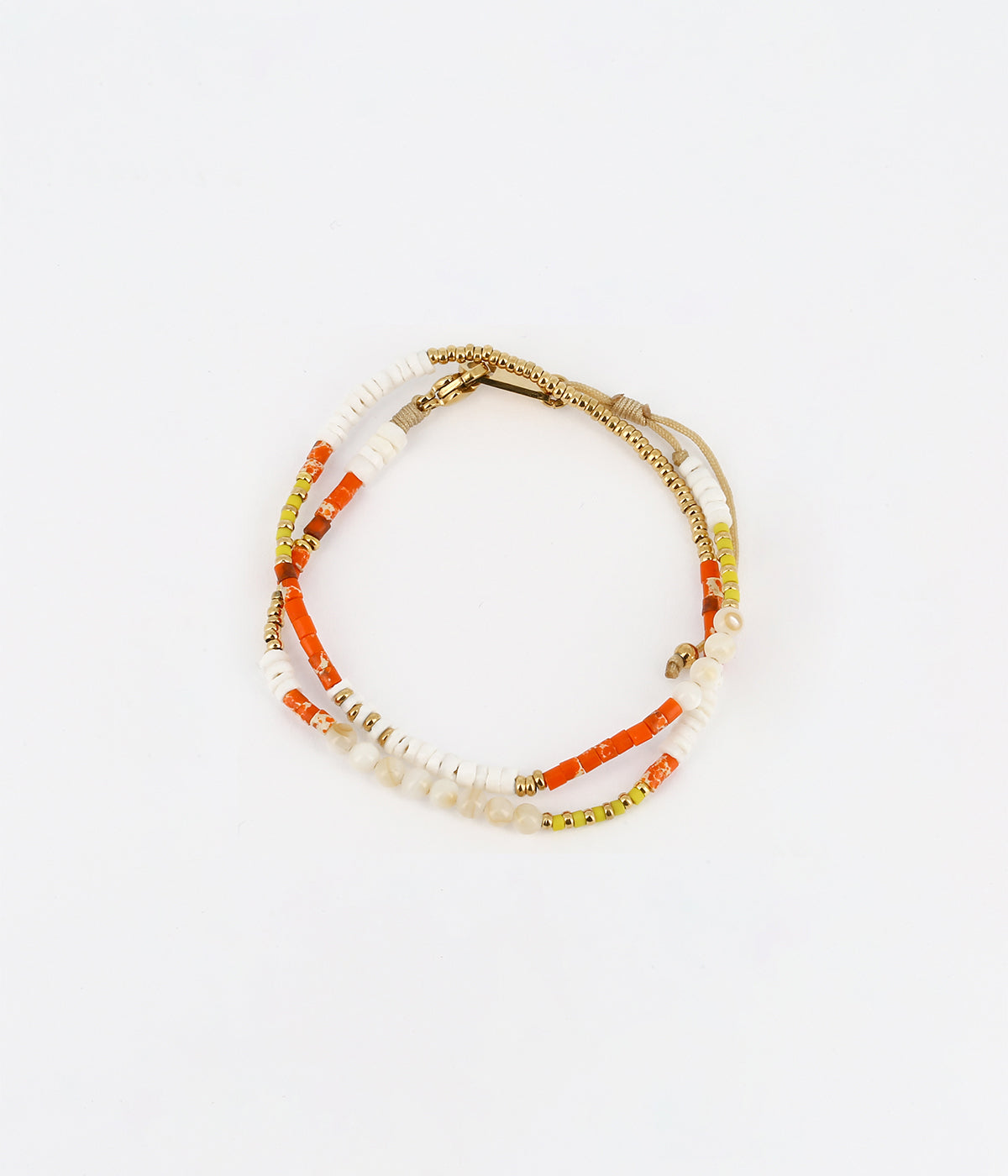 Bracelet Augustine (Acier doré)