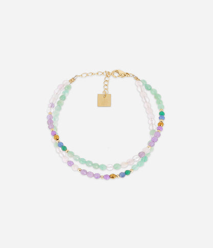 Bracelet Tutti-Frutti (Acier doré)