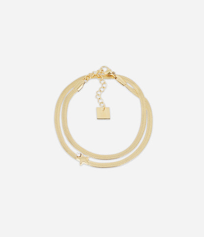 Bracelet Kiros (Acier doré)