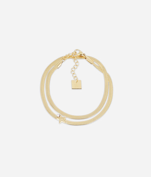 Bracelet Kiros (Acier doré)