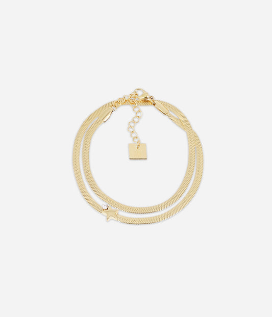 Bracelet Kiros (Acier doré)