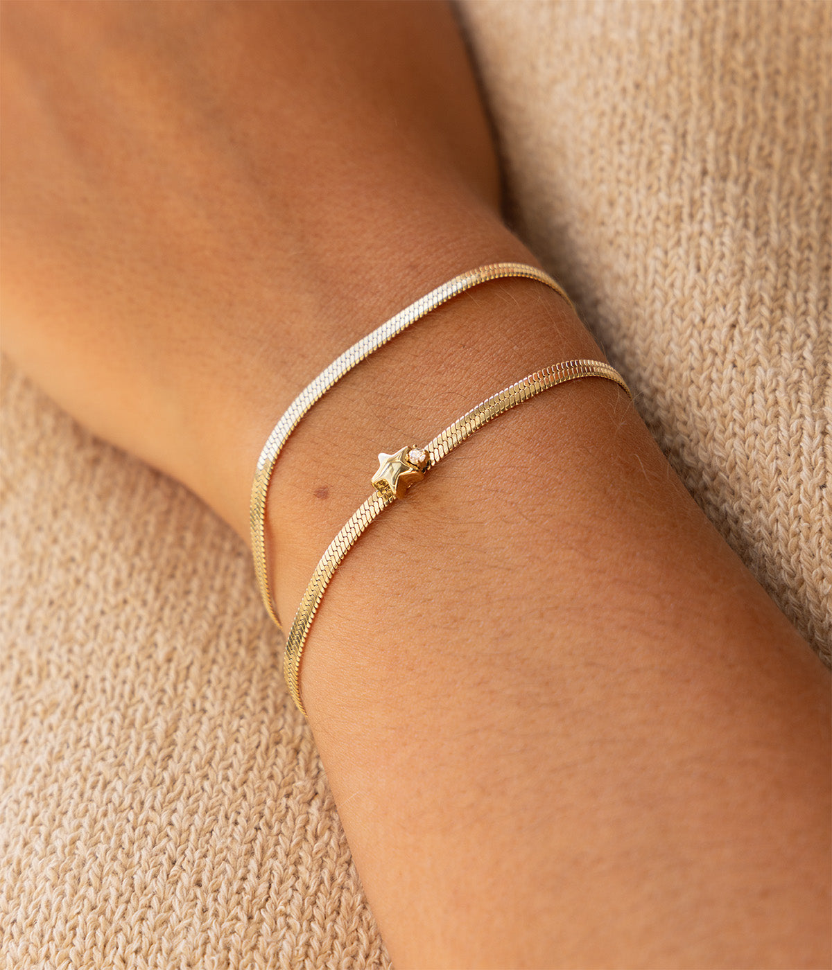 Bracelet Kiros (Acier doré)