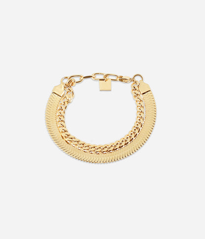 Bracelet Nokka (Acier doré)