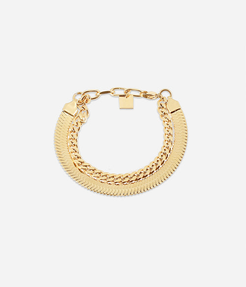 Bracelet Nokka (Acier doré)