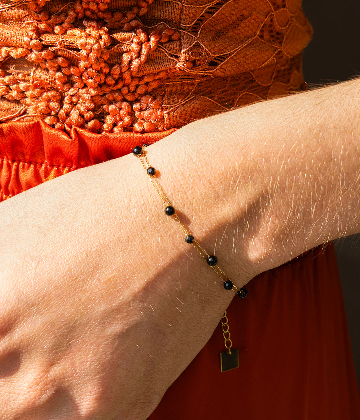 Bracelet Hinaku (Acier doré)
