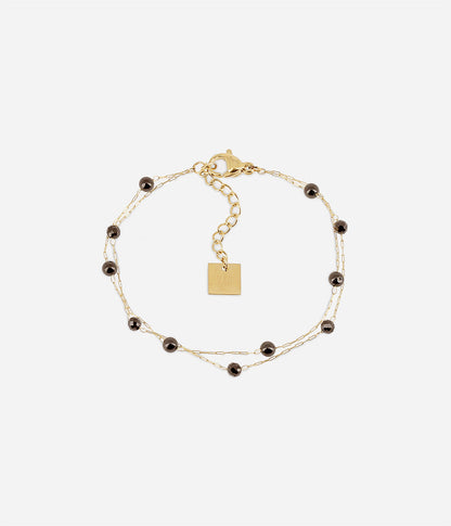 Bracelet Hinaku (Acier doré)