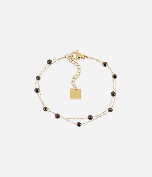 Bracelet Hinaku (Acier doré)