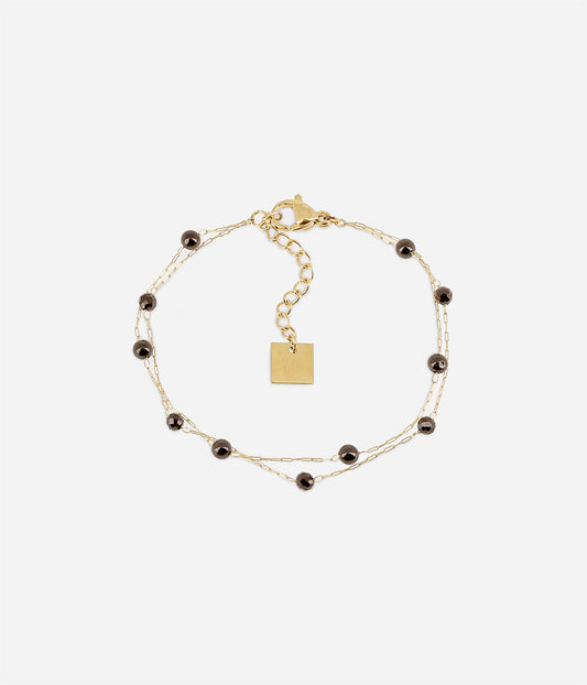 Bracelet Hinaku (Acier doré)