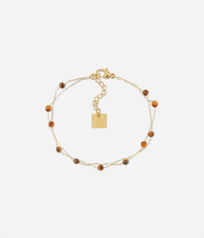 Bracelet Hinaku (Acier doré)