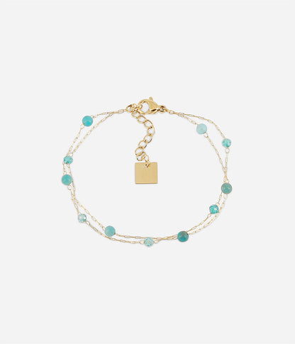 Bracelet Hinaku (Acier doré)