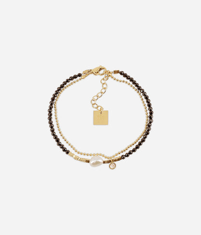 Bracelet Ecrin (Acier doré)