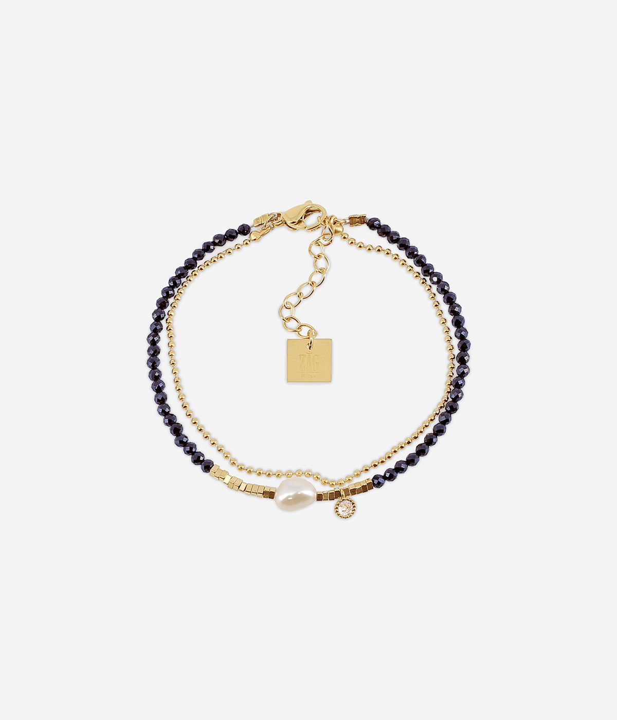 Bracelet Ecrin (Acier doré)