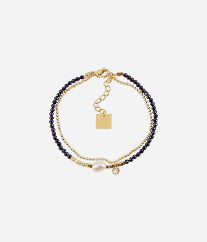 Bracelet Ecrin (Acier doré)