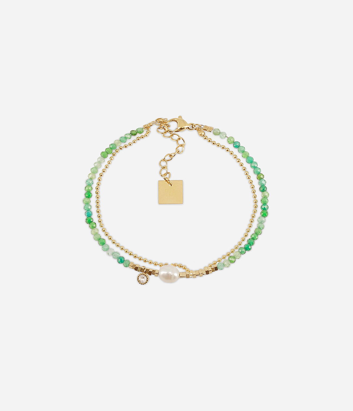 Bracelet Ecrin (Acier doré)