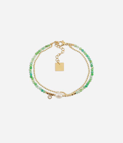 Bracelet Ecrin (Acier doré)