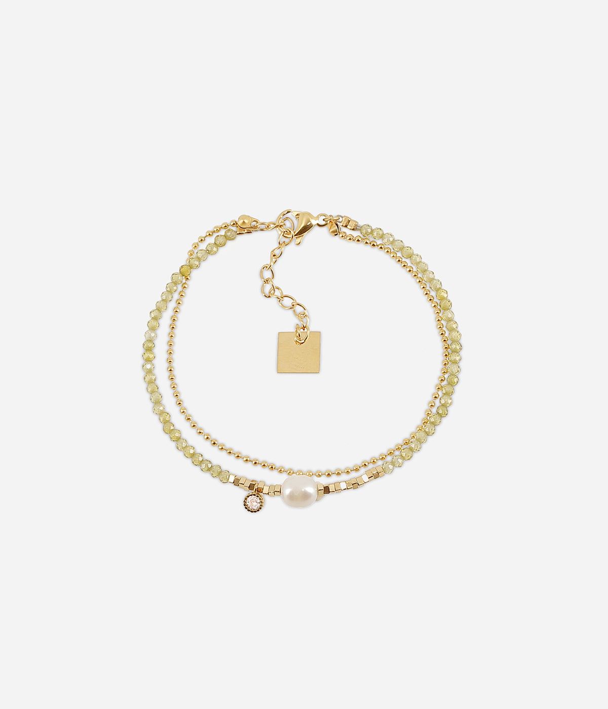 Bracelet Ecrin (Acier doré)