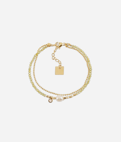 Bracelet Ecrin (Acier doré)