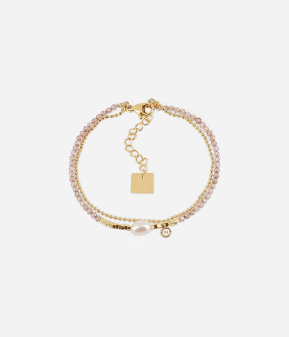 Bracelet Ecrin (Acier doré)