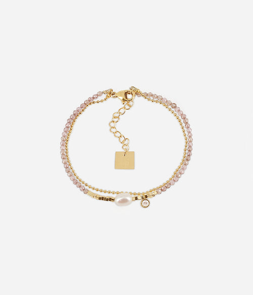 Bracelet Ecrin (Acier doré)