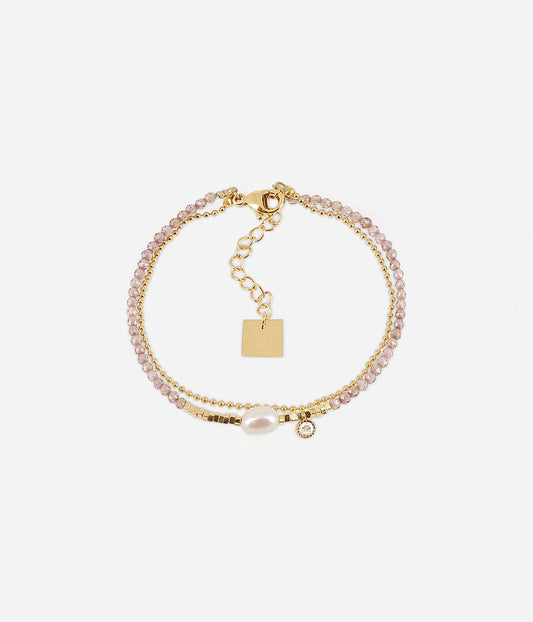 Bracelet Ecrin (Acier doré)