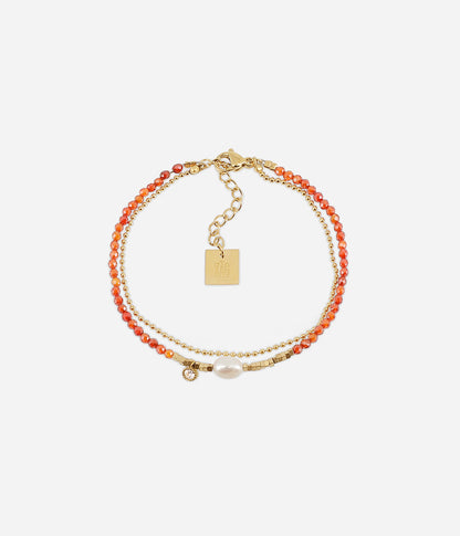 Bracelet Ecrin (Acier doré)